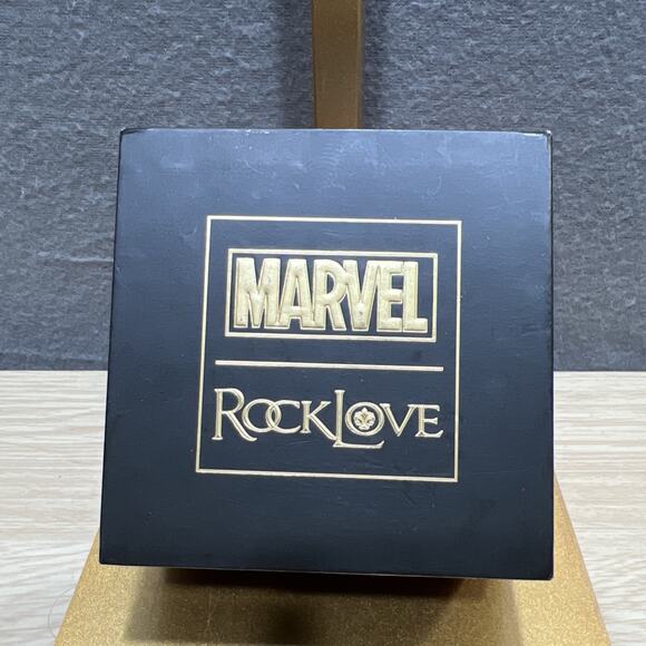 Marvel Stu RockLove Ms. Lightning Bolt Stacker Rings Size 6 925 Sterling Silver - Picture 6 of 10